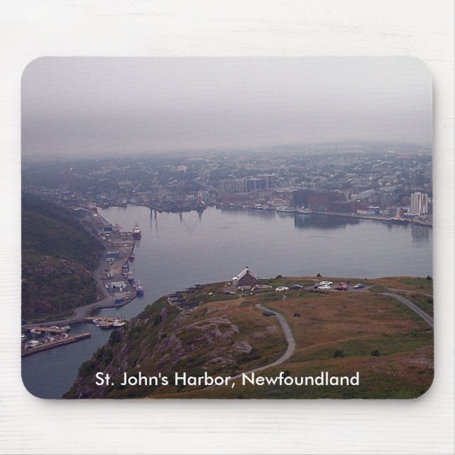 O porto de St John, Terra Nova Mousepad (Frente)