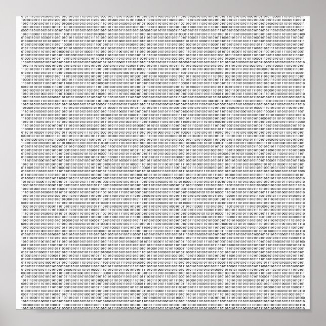 O Poster Binário! (Frente)