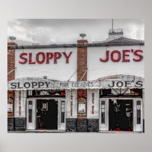 O Poster da Chave Ocidental de Sloppy Joe