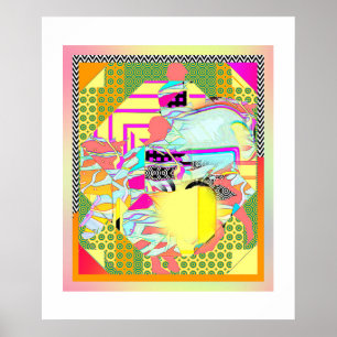 O Poster da Corrida do Cavalo