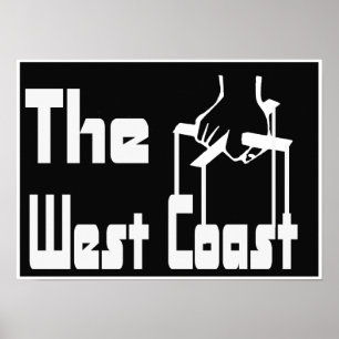 O poster da costa oeste