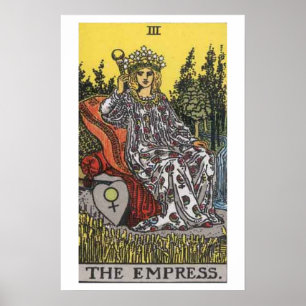 O Poster da Empress Tarot Card