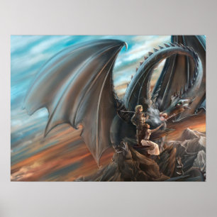 O poster da saga de Windrider