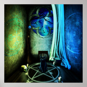 O poster da sala das bruxas