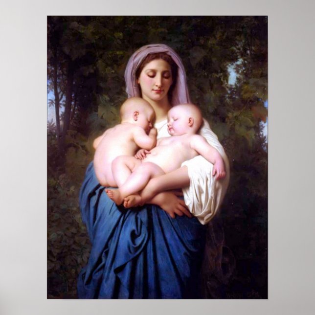 O Poster de Caridade do Mestre Bouguereau (Frente)