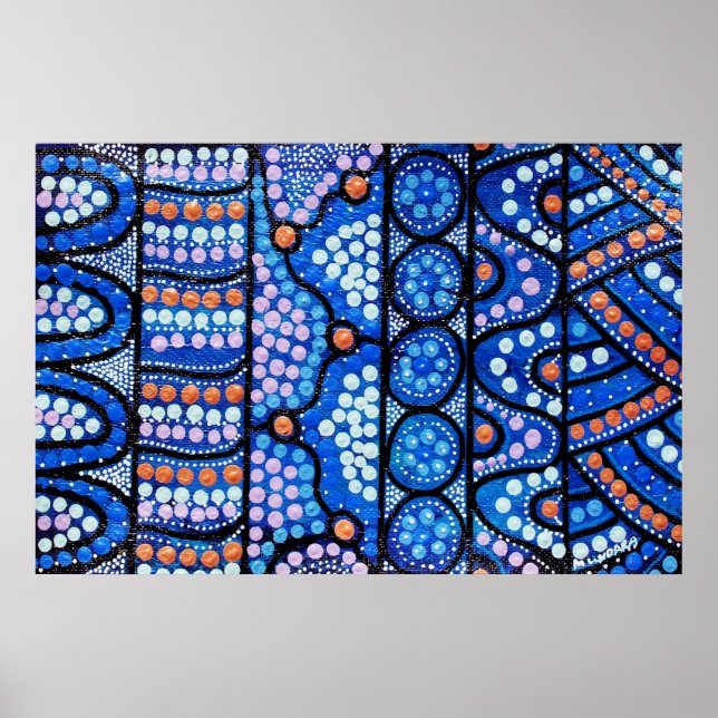 O Poster de Jornada Azul (Frente)