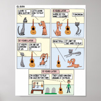 O Poster de Violão
