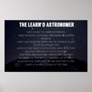 O Poster do Astrônomo Aprendido