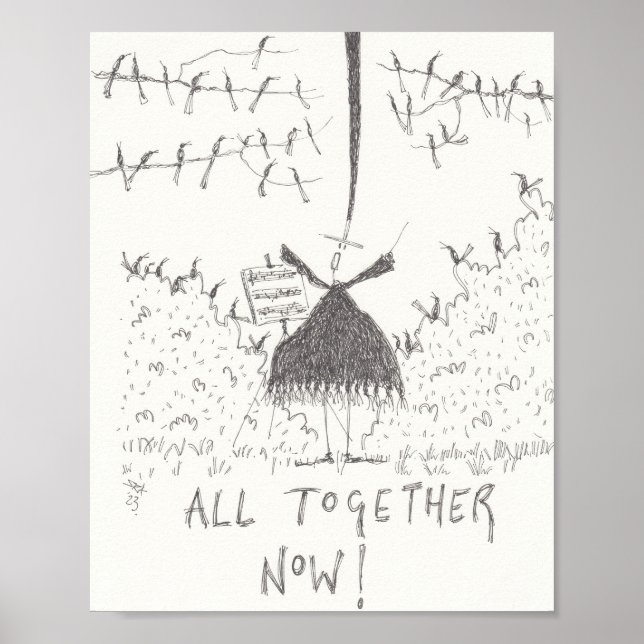 O Poster do Bird Conductor (Frente)