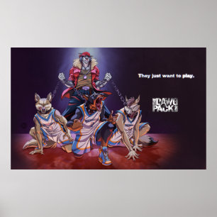 O poster do bloco de Dawg