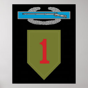 ø Poster do CIB da divisão de infantaria