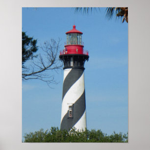 O poster do FAROL de ST AUGUSTINE