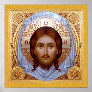 O Poster DO Ícone de MANDYLION HOLY