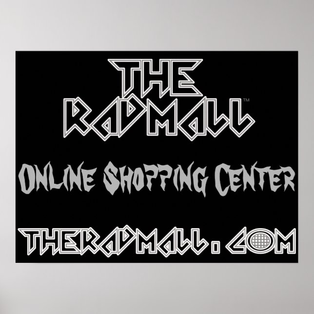 O Poster do shopping Rad "Headbangers" (Frente)