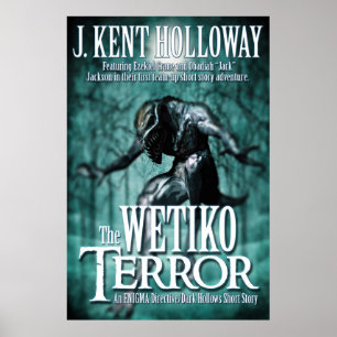 O poster do terror 24x36 de Wetiko