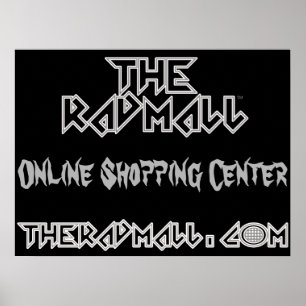 O poster dos "Headbangers" da alameda do Rad