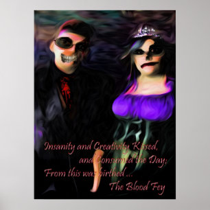 O poster enigmático do sangue