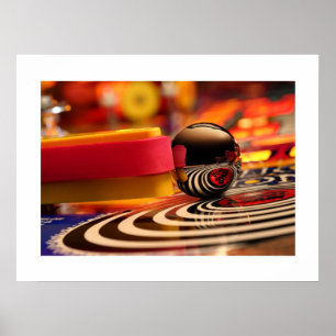 O poster espiral do Pinball