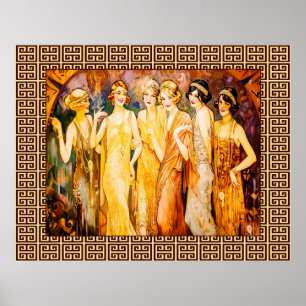 O Poster Gatsby Ladies.