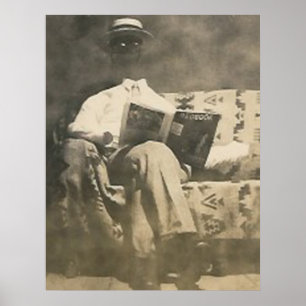 O poster invisível do homem