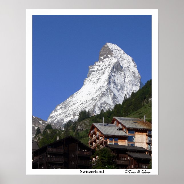 O Poster Matterhorn (Frente)