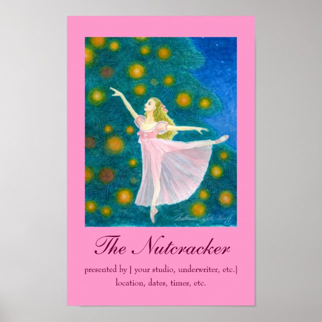 O Poster Nutcracker (personalizável) (Frente)