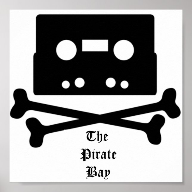 O Poster Pirate Bay (Frente)