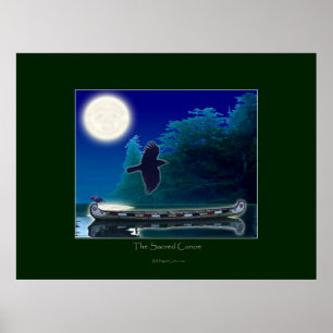 O poster SAGRADO da arte da CANOA