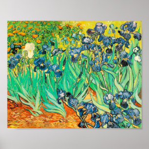 O poster Vincent van Gogh torna iridescentes 1889