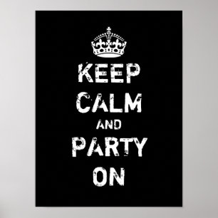 O poster vintage mantem a calma e o partido no