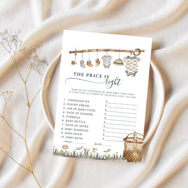 O Preço É Certo, Chá de fraldas De Pesca De Divers (Criador carregado)