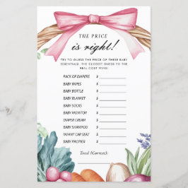 O preço é o jogo de Chás de fraldas bem crescido l