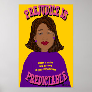 O preconceito é poster predizível