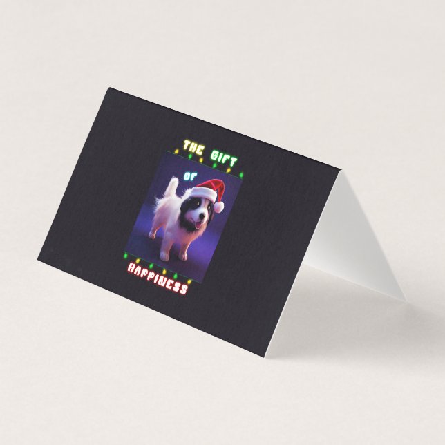 O Presente Da Felicidade Puppy 25 De Dezembro De N (Frente)