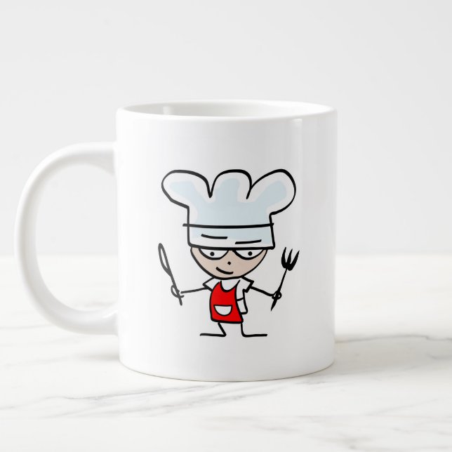 O presente de caneca do Grande Cook do mundo para  (Esquerda)
