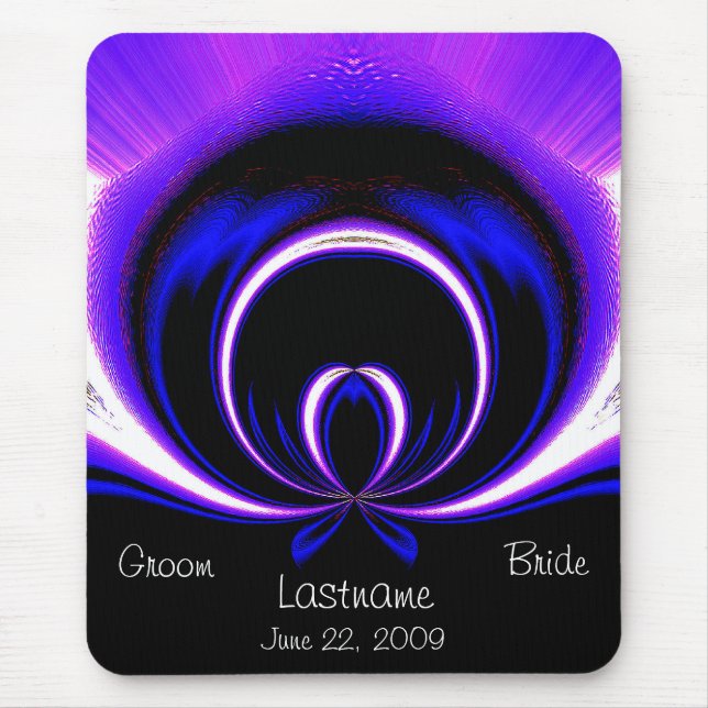 O presente de casamento Mousepad (Frente)