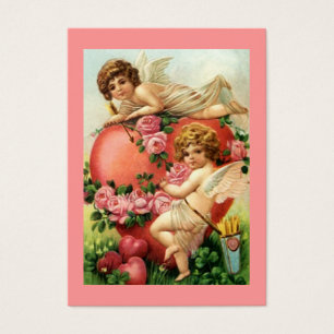 O presente do Victorian etiqueta mais doce & o dia