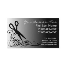 O preto branco desvanece-se cartões de visitas do