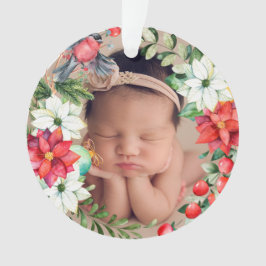 O primeiro casarão de Natal do bebê ornamento acrí