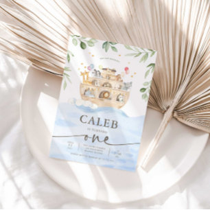 O Primeiro Convite de Aniversário à Arca de Noah