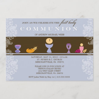 O primeiro convite para comunicação