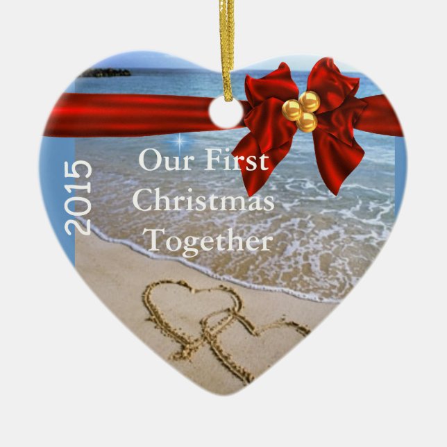 O primeiro Natal ENCALHA JUNTO O ORNAMENTO 2015 (Frente)