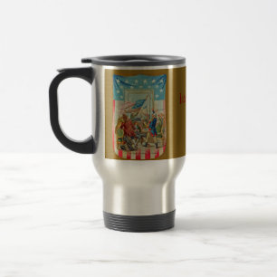 O Primeiro Quarto De Julho De Caneca de viagem