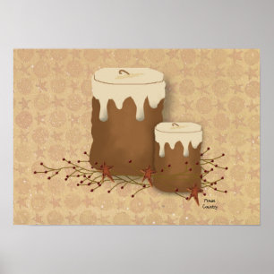 O primitivo Candles o poster
