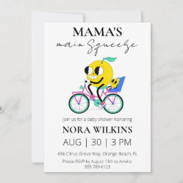 O principal convite para chás de fraldas de citrin