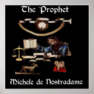 O profeta Nostradamus poster