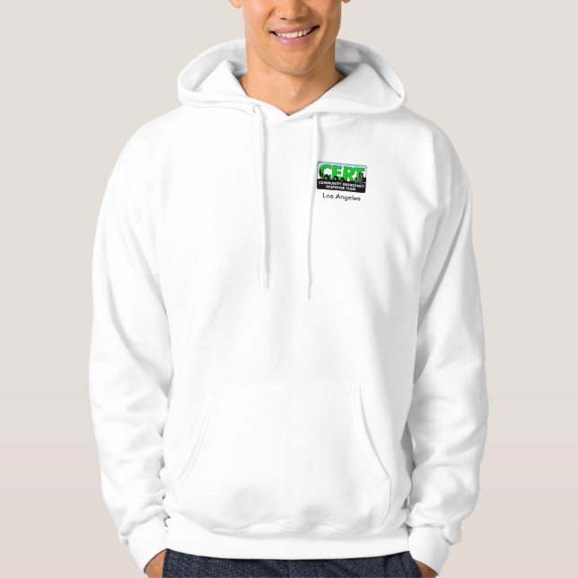 O pulôver do CERT Hoodie-personaliza (Frente)