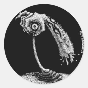 O punhado O alinha a etiqueta