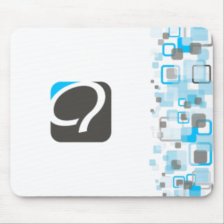 O Q Mousepad - azul de Quaero