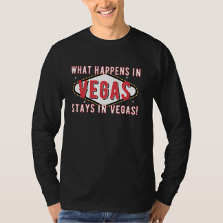 O que acontece em Vegas fica na camisa de Vegas -